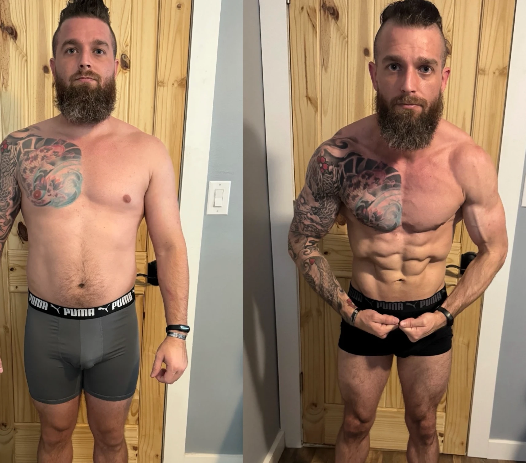 Client transformation, before and after